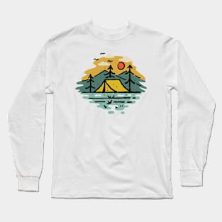 Camping Long Sleeve T-Shirt